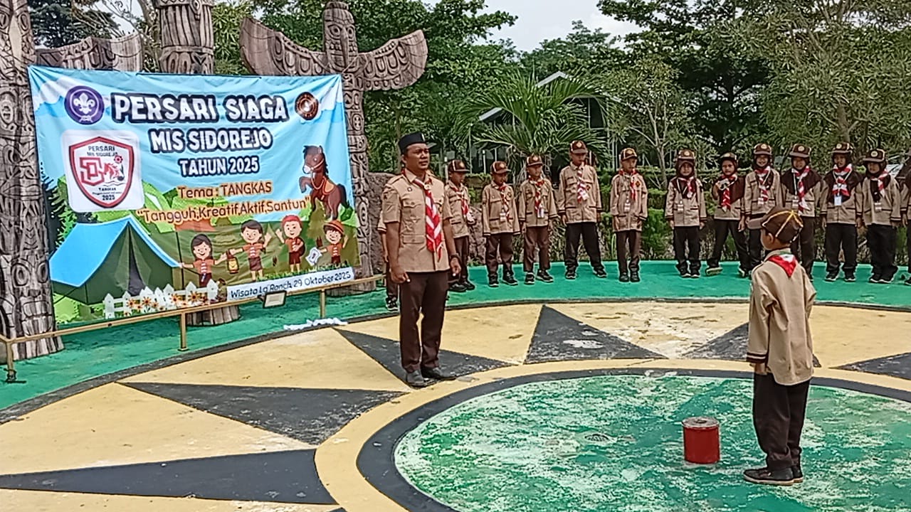 Pramuka MIS Sidorejo Tirto Gelar Persari Siaga, Latih Kemandirian dan Kerja Sama Siswa Siaga