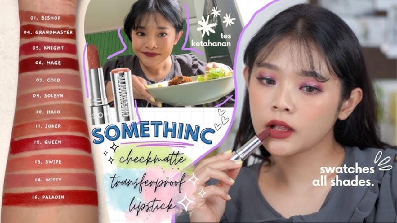 4 Rekomendasi Lipstik Somethinc untuk Bibir Hitam Terbaik