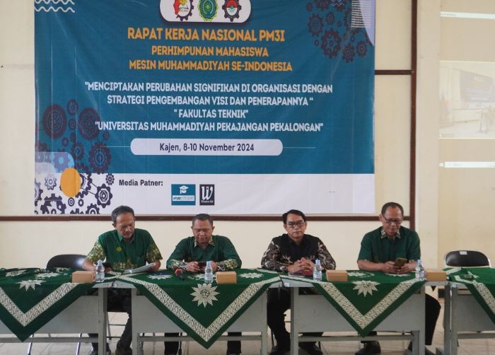 UMPP Pekalongan jadi Tuan Rumah Rakernas Perhimpunan Mahasiswa Mesin Muhammadiyah Se-Indonesia