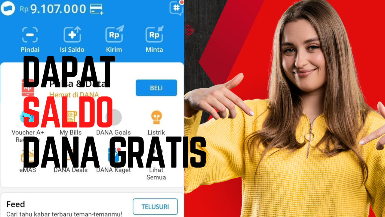 Lakukan Beberapa Hal Ini untuk Hasilkan Saldo DANA Gratis Sampai Rp 47.000, Langsung Cair