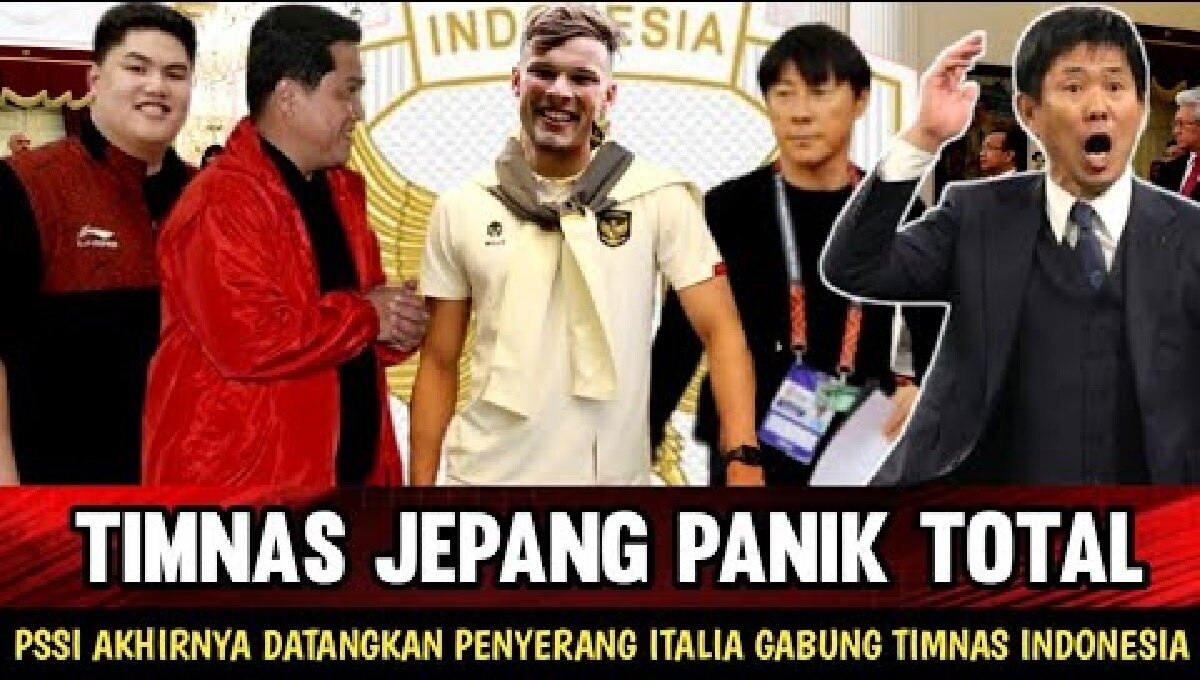 Bikin Panik Jepang! Erick Thohir Rampungkan Proses Naturalisasi penyerang Serie A untuk Timnas Indonesia?