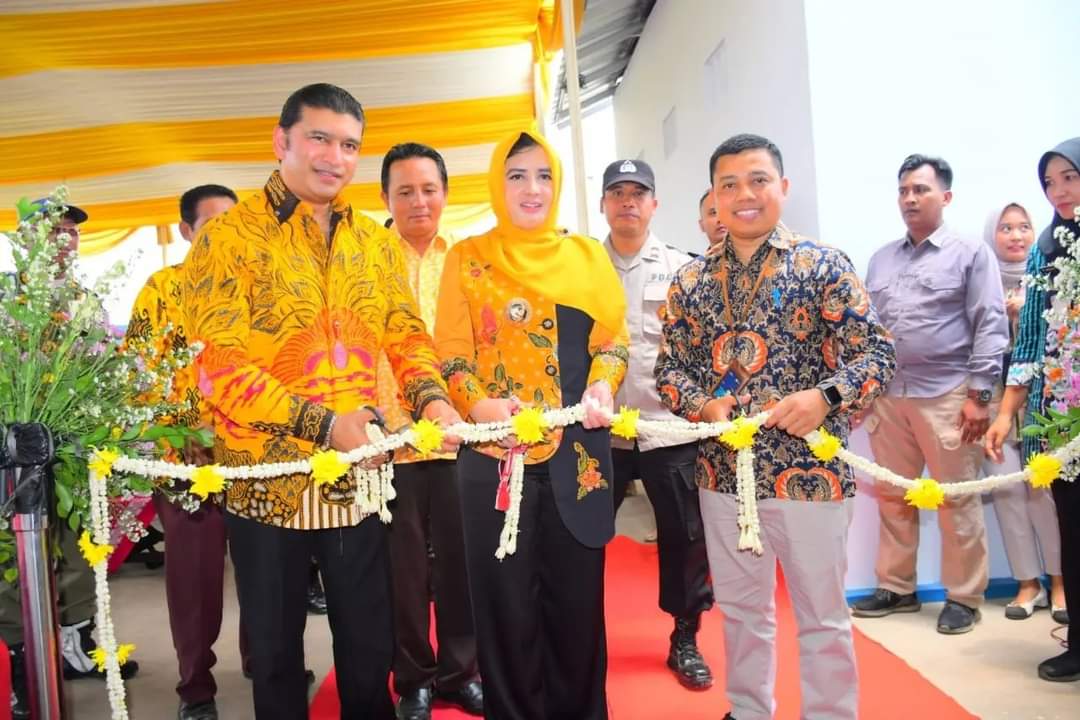 Bupati Pekalongan Fadia Arafiq Resmikan Rice Mill dan Lumbung Padi di Desa Sangkanjoyo 