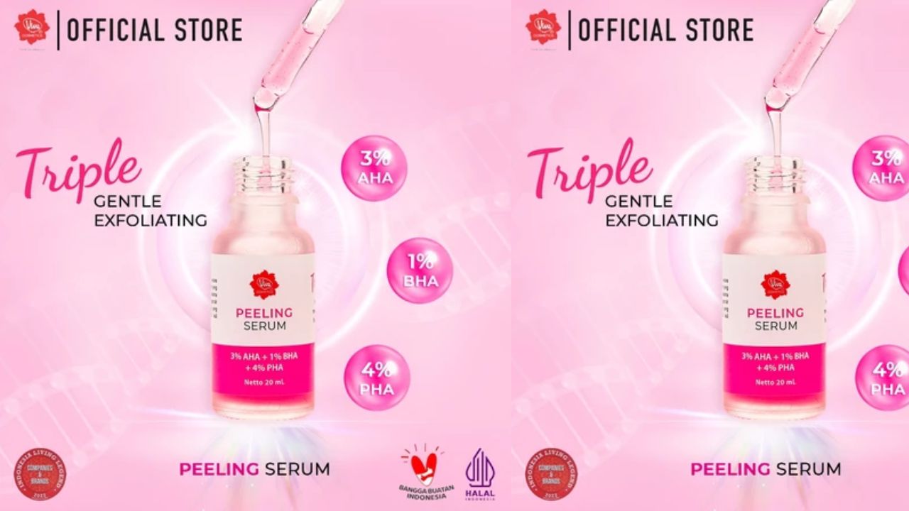 Cuma Rp 17 Ribu! Review Viva Peeling Serum, Bye Pori-Pori Besar Welcome Kulit Glowing