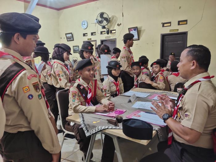 336 Pramuka Ikuti Penilaian Garuda Penggalang Kwarcab Kabupaten Pekalongan