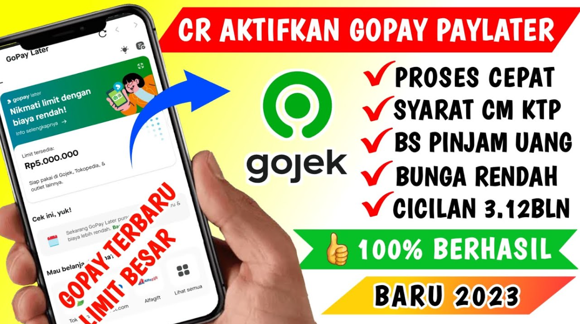 Cara Mengaktifkan Gopay Paylater yang Benar dan Mudah 2023, Anti Gagal dan Langsung Cair