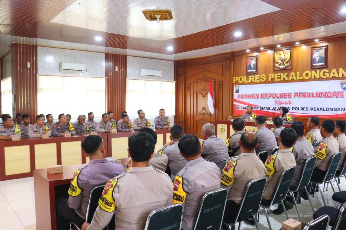 Seluruh Bhabinkamtibmas di Polres Pekalongan Harus Netral di Pilkada 2024