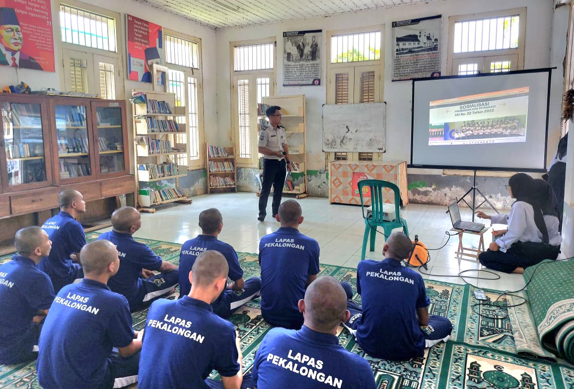 Bekali Warga Binaan Baru, Lapas Pekalongan Gelar Masa Pengenalan Lingkungan