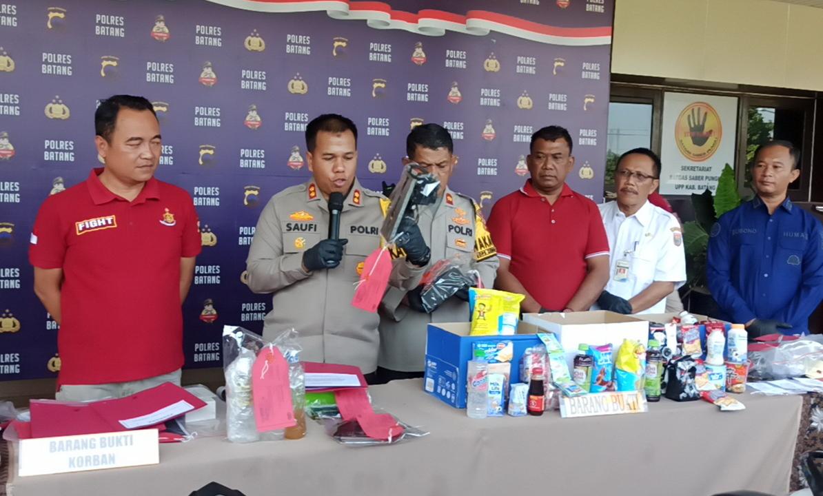 Sindikat Penjualan Makanan Kadaluarsa Dibongkar Polres Batang, Tanggal Expired di Kemasan Diganti