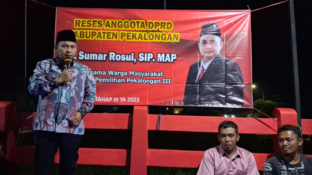 Tasyakuran Jembatan Merah Wonokerto, Anggota DPRD Sumar Rosul Serap Aspirasi Warga