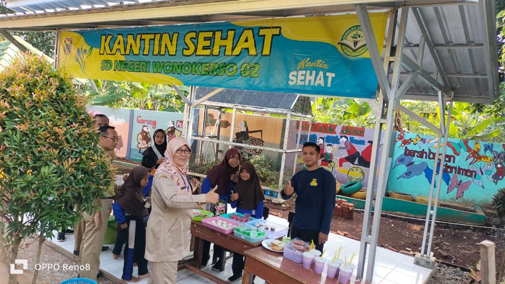 Mantap, SDN Wonokerso 02 Kandeman Hadirkan Kantin Sehat dan Ramah Lingkungan