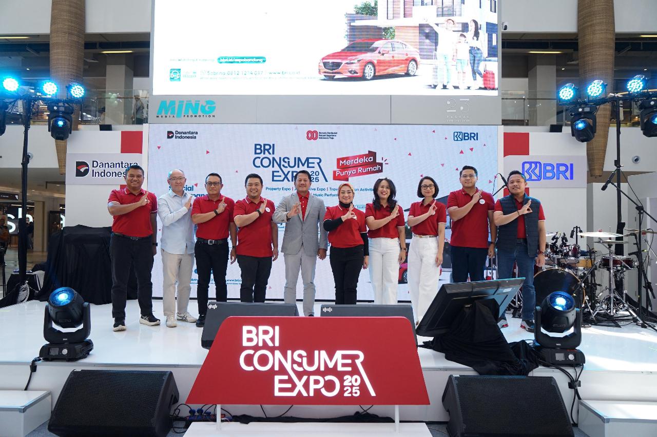 BRI Gelar Consumer Expo 2025 di Bandung, Hadirkan Suku Bunga KPR Ringan Mulai 2,40%