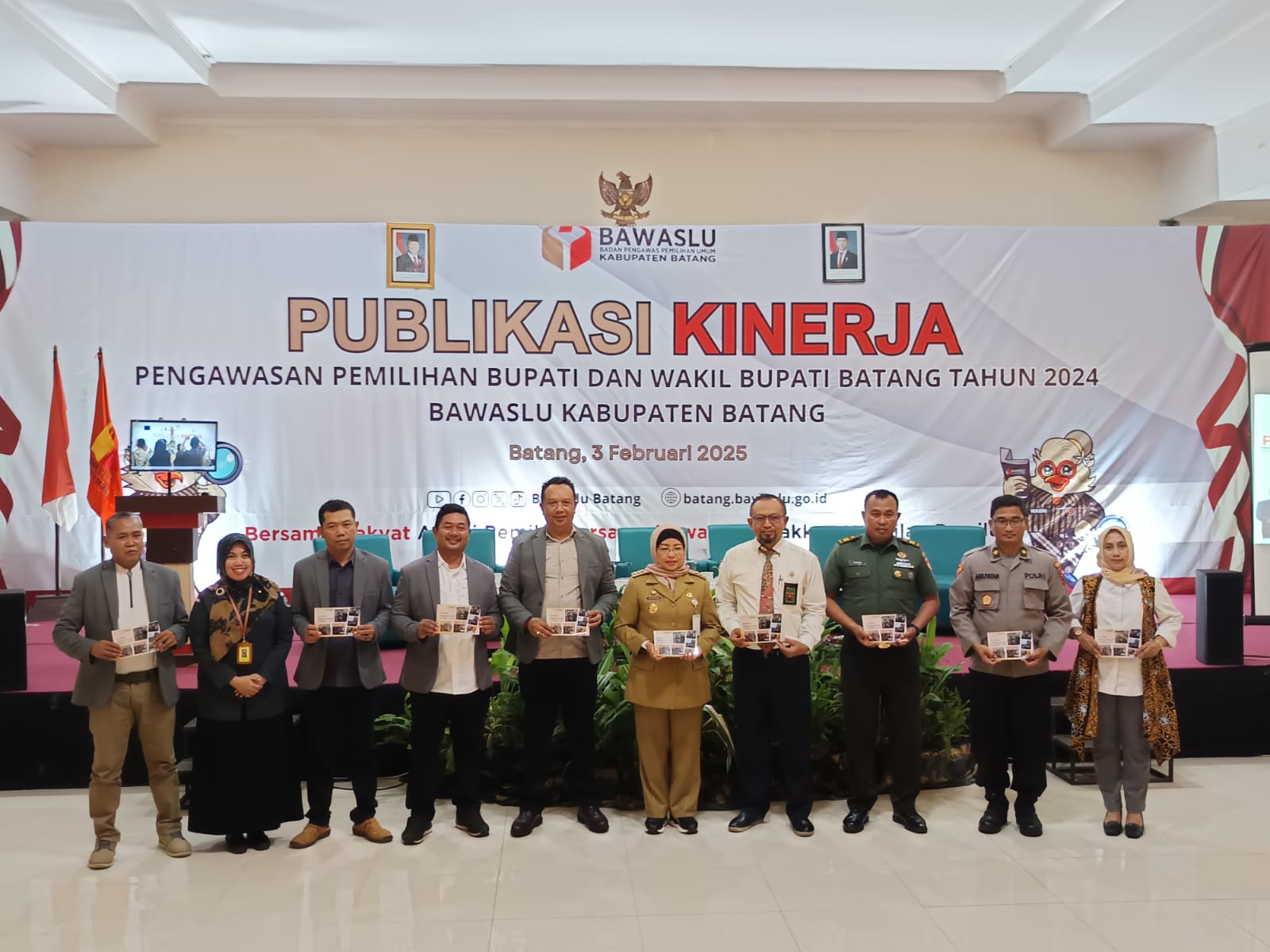 Bawaslu Batang Sebut Ada 6 Laporan dan 8 Temuan Pelanggaran Selama Pilbup Batang 2024