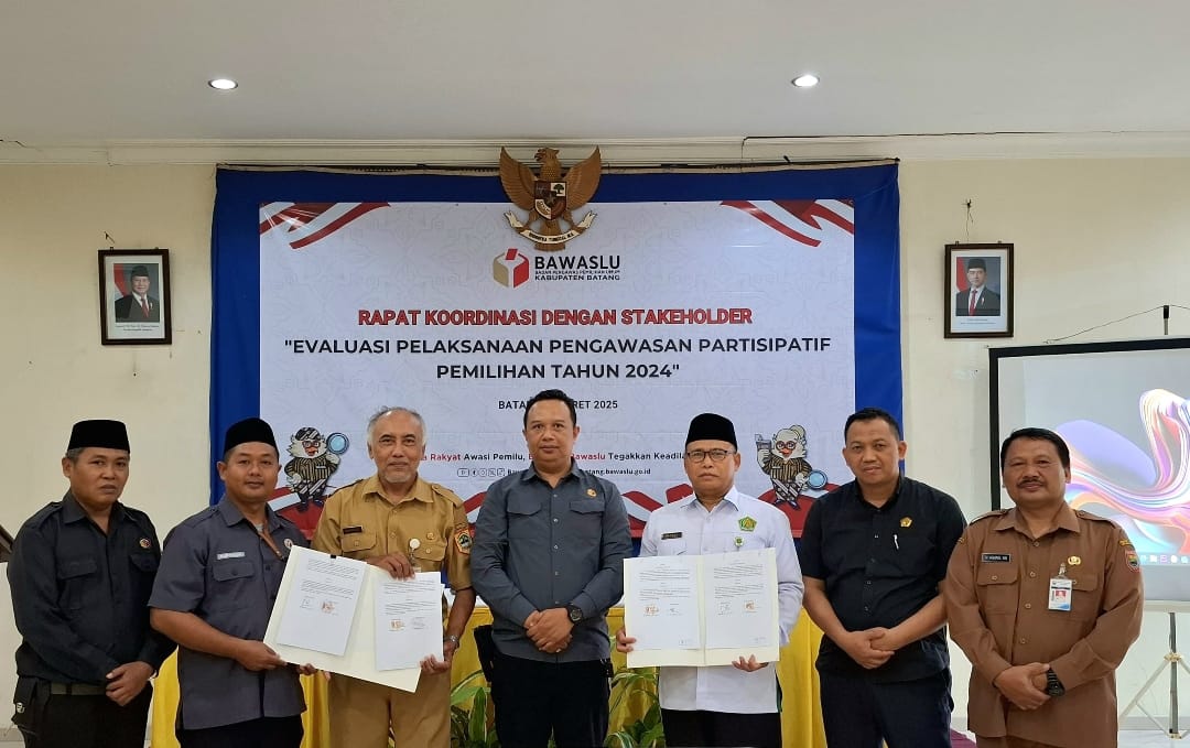 Bawaslu Batang Jalin Kerja Sama dengan Stakeholder untuk Perkuat Pengawasan Partisipatif Pemilu