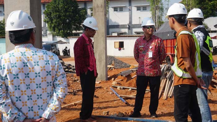 Pembangunan Gedung Baru Perpustakaan Kota Pekalongan Sudah Mencapai 36 Persen