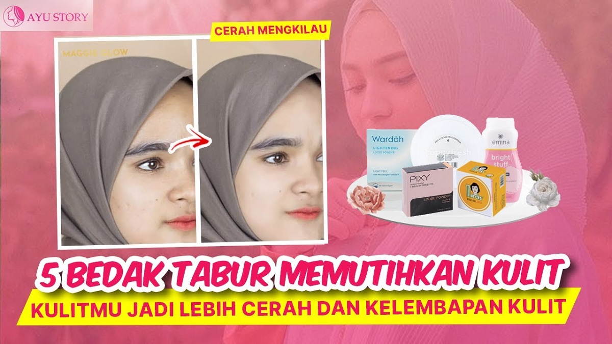 Review 5 Bedak Tabur yang Bikin Wajah Putih Bebas Minyak, Ampuh Menutup Noda Tersedia di Indomaret