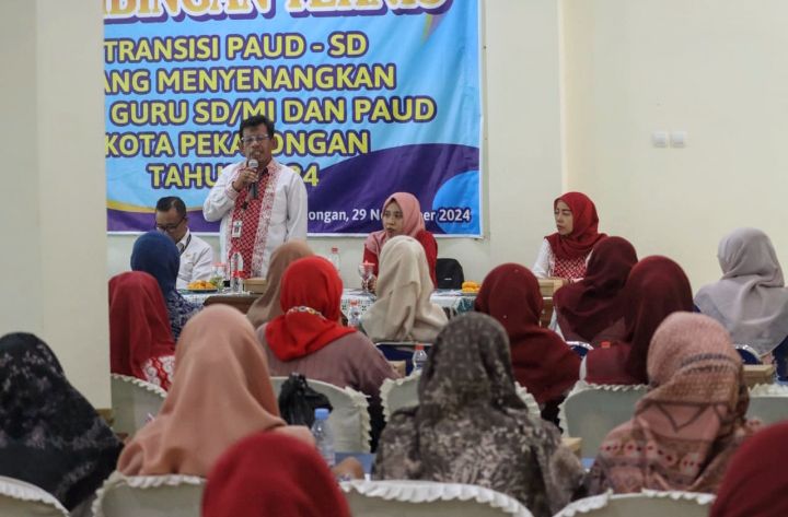 Gelar Bimtek Transisi PAUD- SD yang Menyenangkan, Dindik Upaya Optimalkan Transisi PAUD-SD   