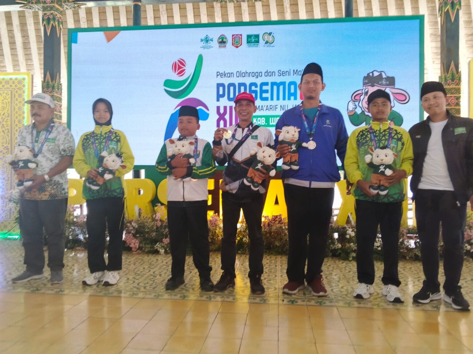 Kontingen LP Ma’arif Kabupaten Pekalongan Sabet 13 Medali di Porsema XIII Jateng, Masuk Peringkat 7 Besar