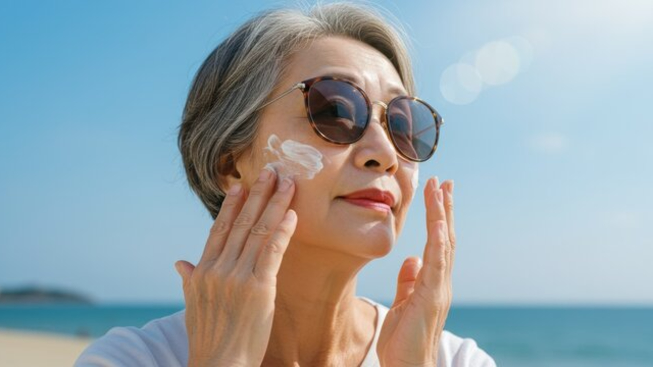 5 Rekomendasi Sunscreen yang Cocok untuk Kulit Kering Usia 50 Tahun