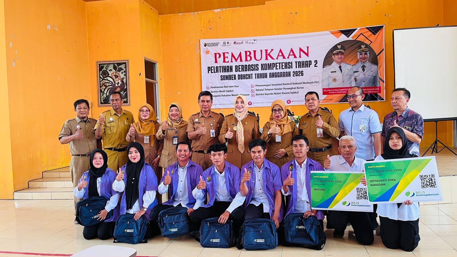 96 Peserta Ikuti Pelatihan Berbasis Kompetensi, Buka Peluang Kerja dan Usaha