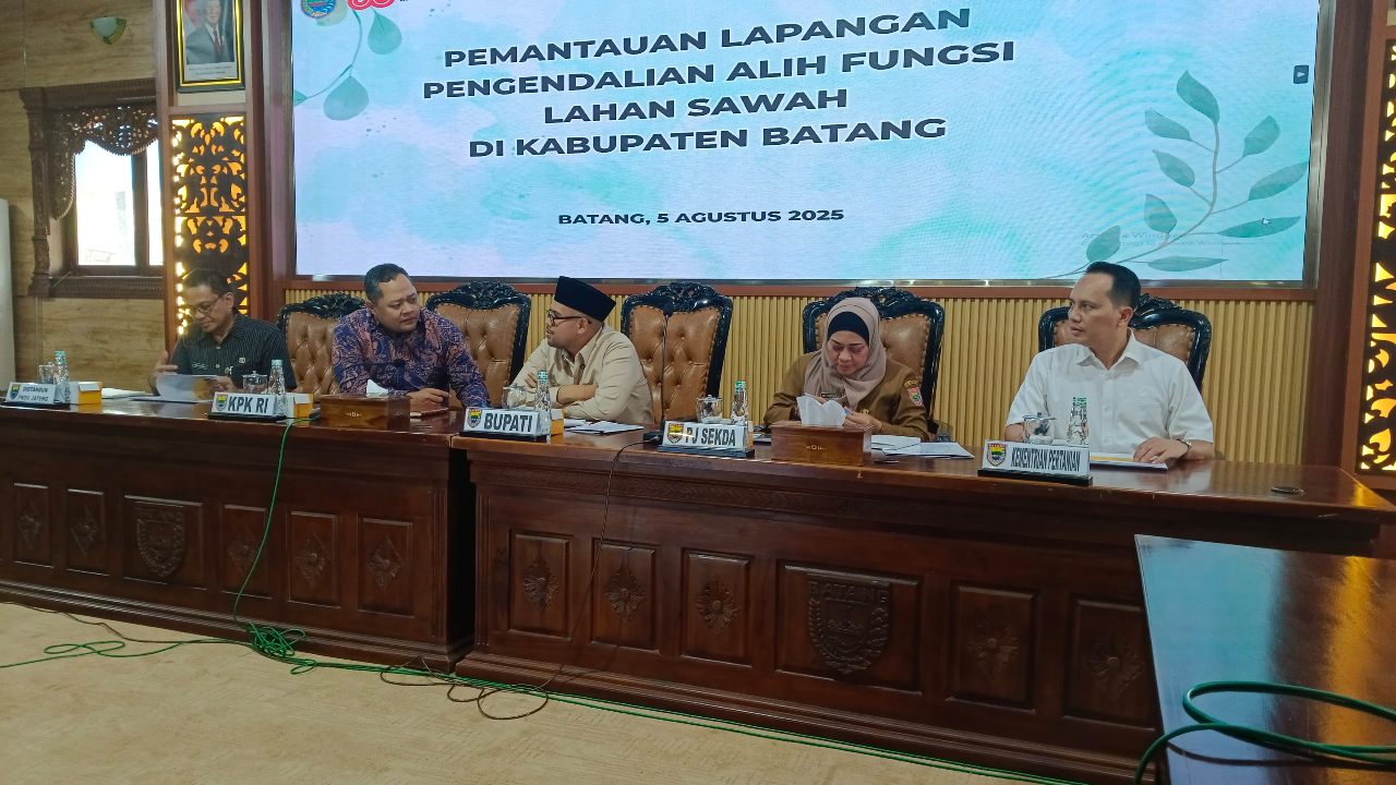Pemkab Batang Perketat Pengendalian Alih Fungsi Lahan Pertanian