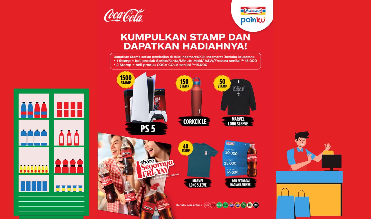 Kumpulkan Stamp dan Tukarkan Hadiah Menarik di Indomaret, Bisa Langsung Dapat Playstation 5!