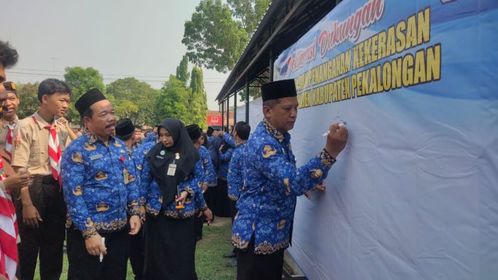 SMAN 1 Kajen Kabupaten Pekalongan Deklarasi Program Ayo Rukun, Stop Kekerasan di Satuan Pendidikan