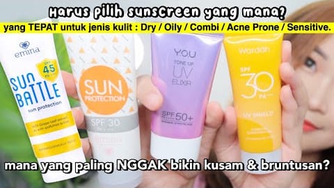 Inilah 4 Sunscreen yang Ampuh Menghilangkan Flek Hitam dan Kerutan, 40 Tahun Ke Atas Wajah Jadi Awet Muda