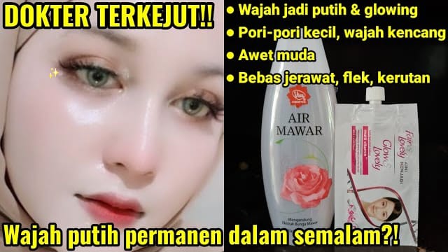 3 Cara Menghilangkan Flek Hitam Menahun dengan Air Mawar dan Fair and Lovely, Tips Glowing Awet Muda Permanen