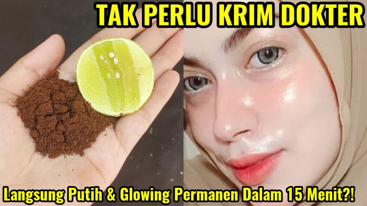 Begini Cara Pakai Masker Kopi dan Jeruk Nipis untuk Flek Hitam, Bikin Wajah Putih Glowing Tanpa Kerutan!