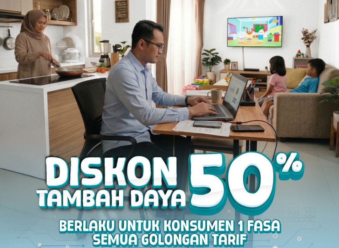 Spesial Hari Kartini, PLN Berikan Promo Diskon Tambah Daya Hingga 50 Persen