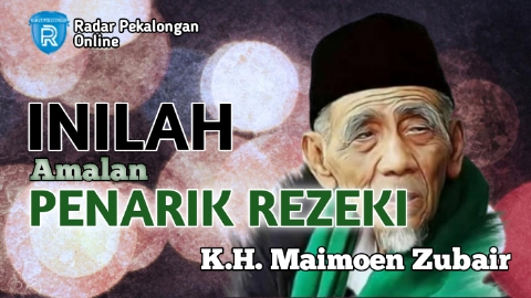 Ingin Mengusir Kemiskinan? Baca Beberapa Amalan Penarik Rezeki dari Mbah Moen atau K.H. Maimoen Zubair Ini