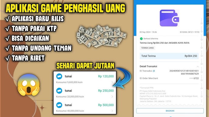 6 Rekomendasi Aplikasi Penghasil Uang Tanpa Deposit yang Bisa Langsung Withdraw Saldo DANA Gratis