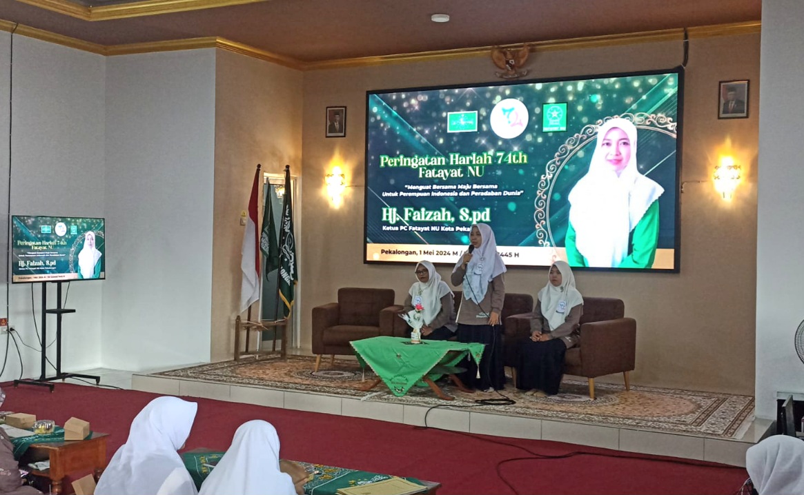 Belasan Dai Perempuan Beradu Ceramah pada Harlah ke-74 Fatayat NU di Kota Pekalongan