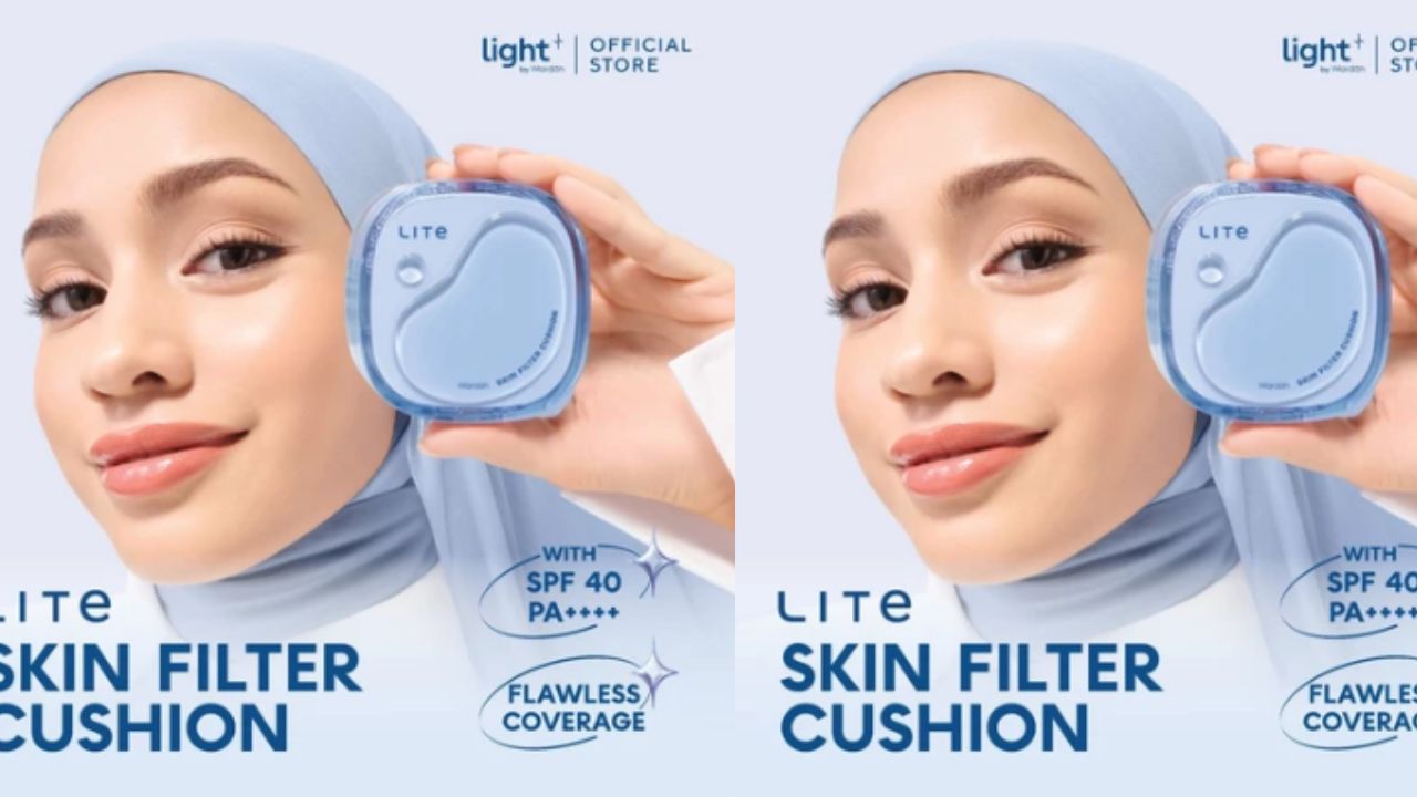 NEW LAUNCH! Review Light+ Wardah Lite Skin Filter Cushion, Proteksi Blue Light dan SPF 40 PA++++
