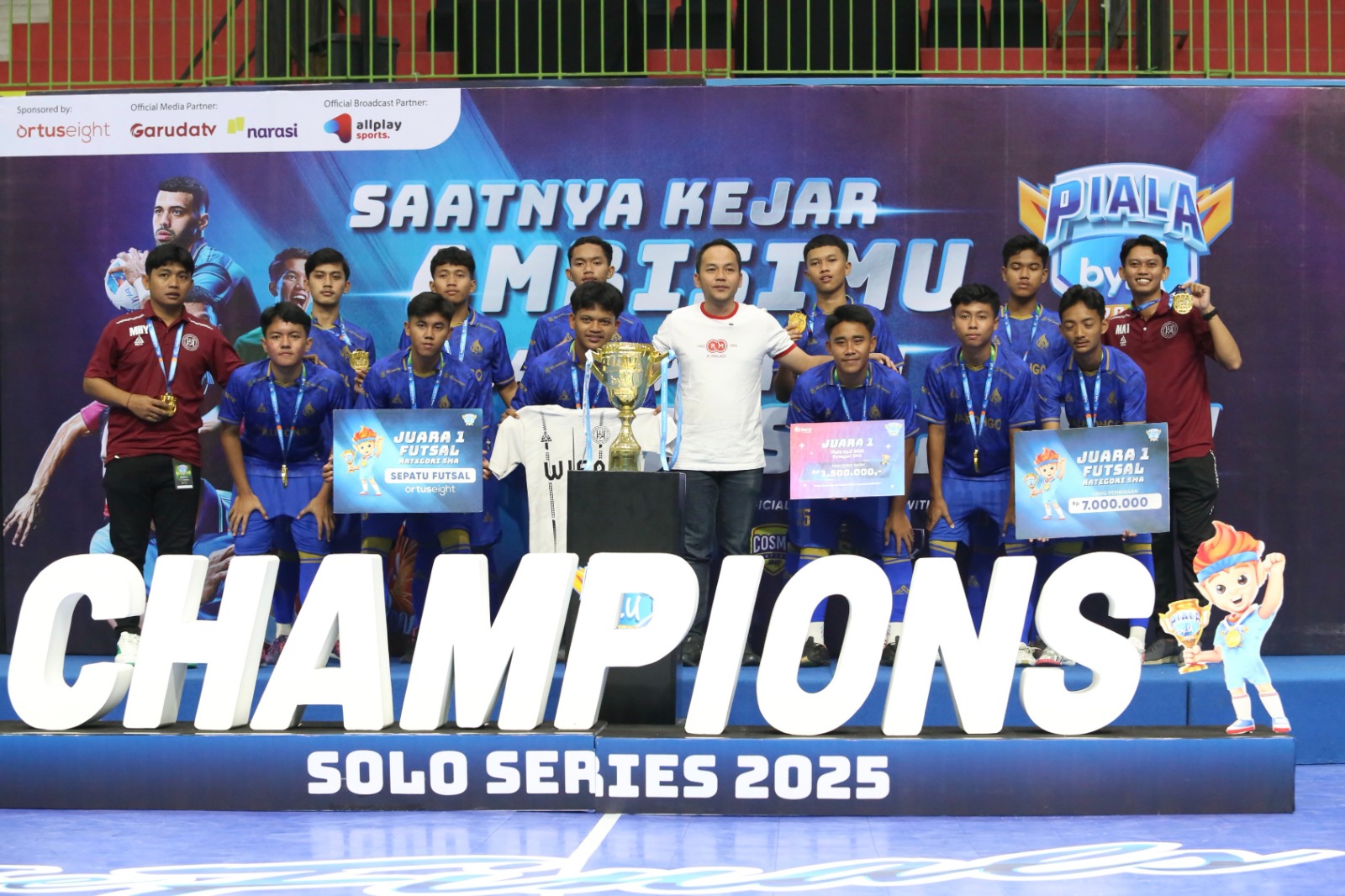 SMA Walisongo Karangmalang Siap Berjuang Panggung Nasional Piala by.U