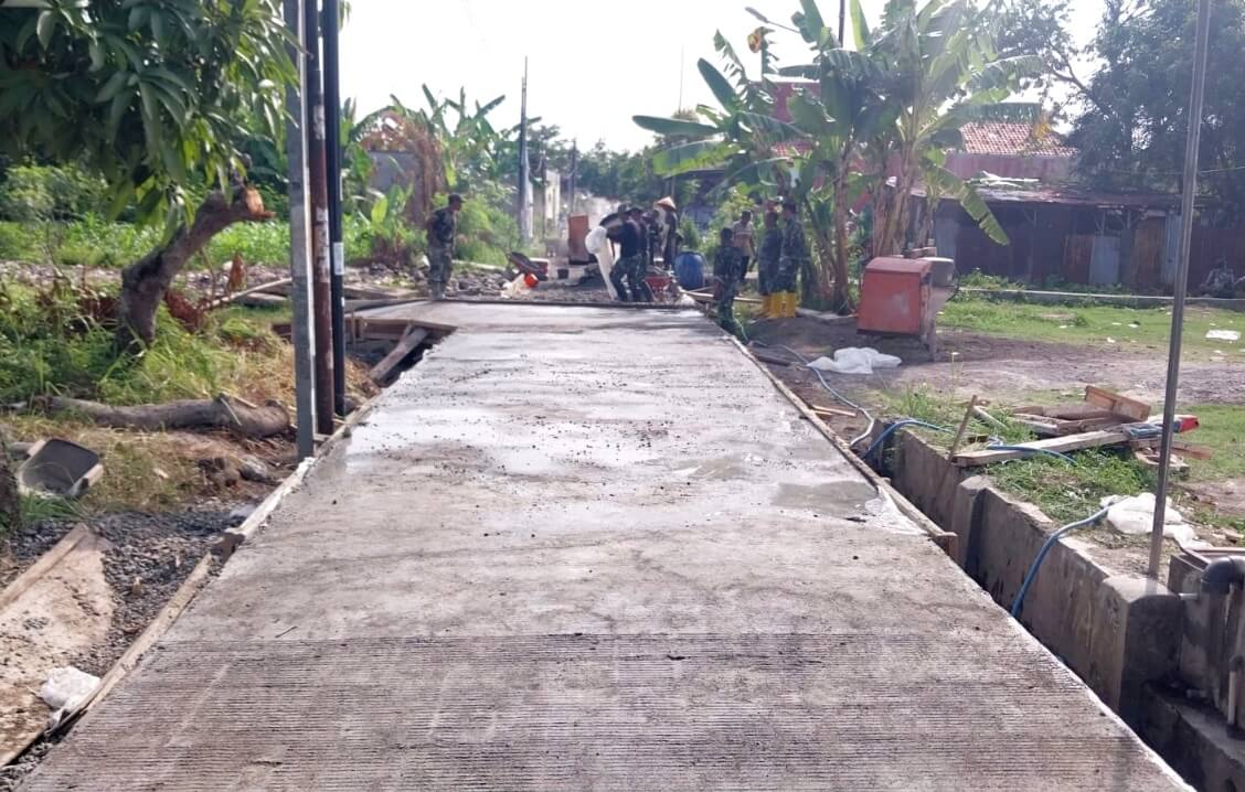 Progres TMMD Sengkuyung di Kelurahan Tirto Pekalongan Barat Rampung 100 Persen