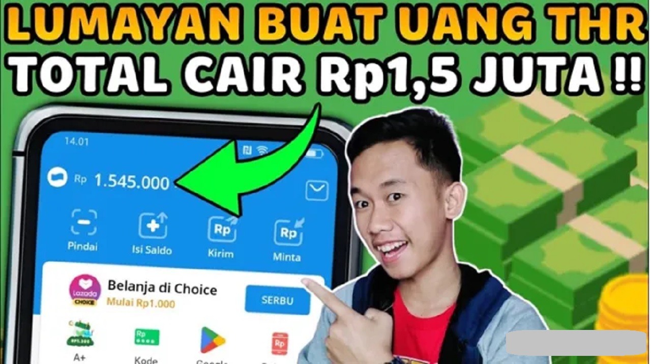 Cair Rp1 Juta! Cuma Main Kuis di Aplikasi Ini, Saldo DANA Langsung Masuk! Begini Caranya
