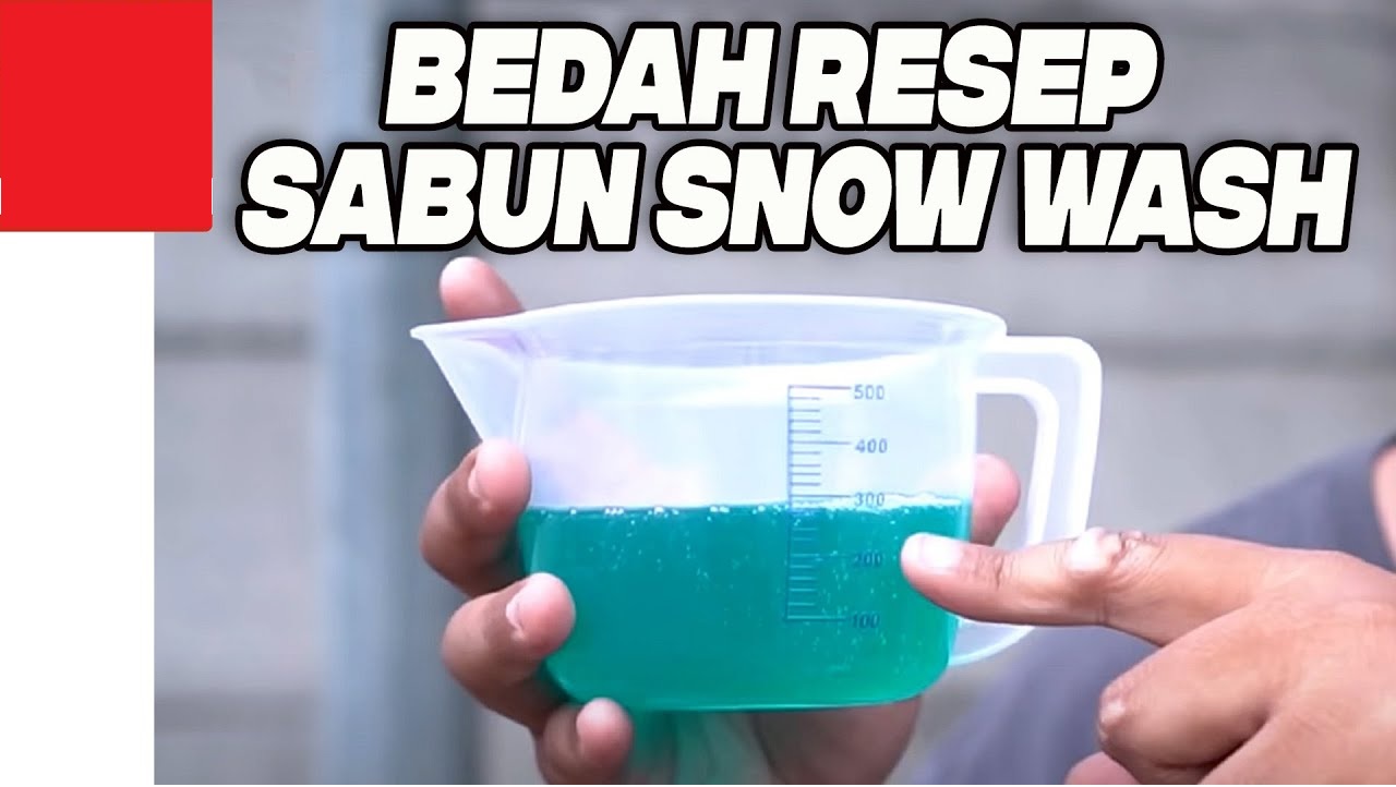 Cara Membuat Sabun Snow Foam Simpel Tanpa Kompresor, Bikin Motor Kinclong Maksimal!