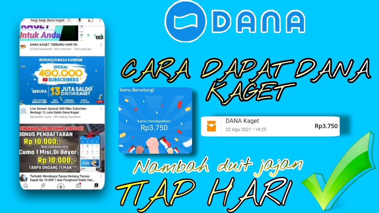 E-Wallet Saldo DANA Bisa Langsung Terisi Penuh, Aplikasi Penghasil Uang Tercepat Ini Bisa Kamu Coba