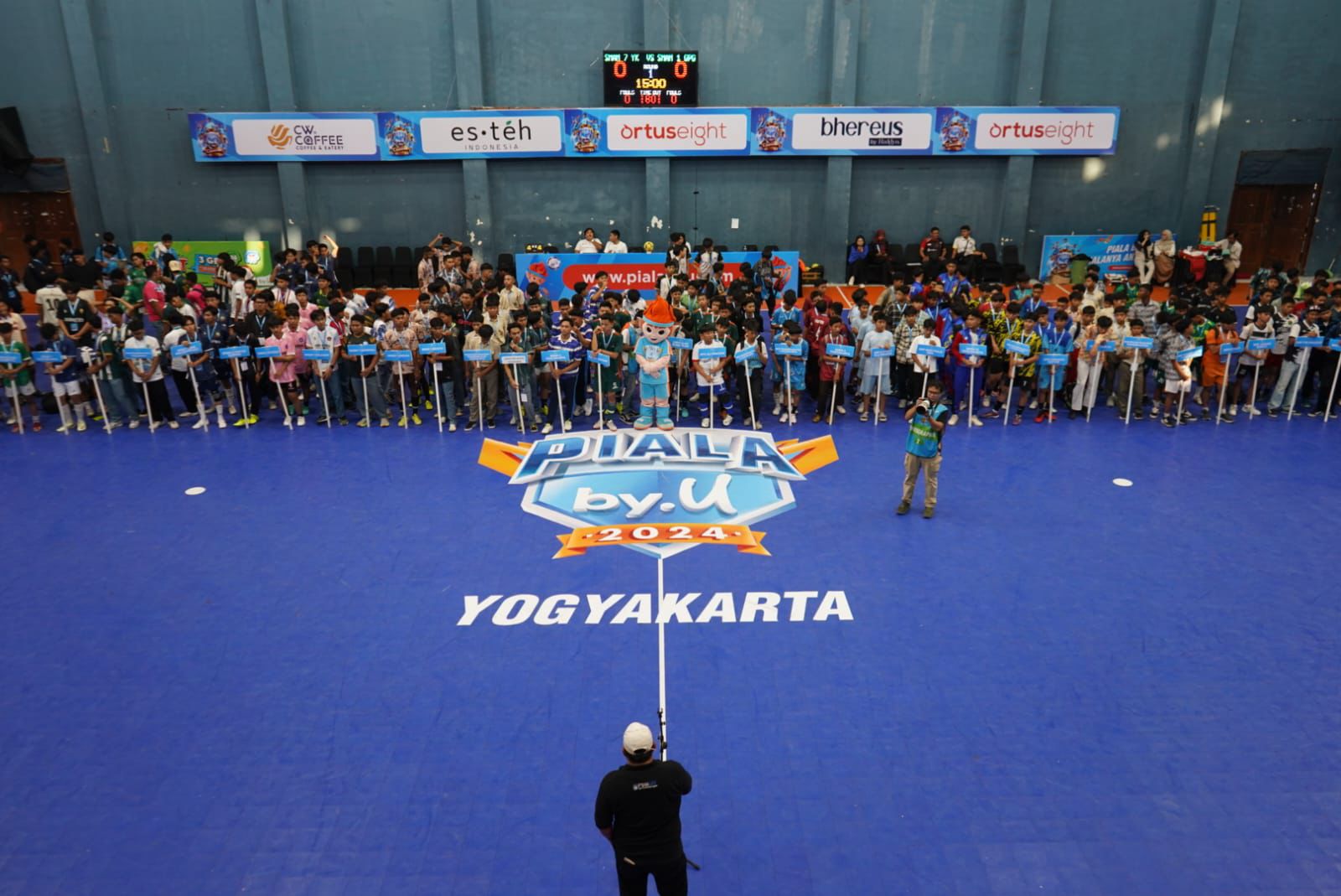 Gandeng Pendekar United, By.U Ajak Pelajar Di Yogyakarta Wujudkan Mimpi Jadi Pemain Futsal Pro