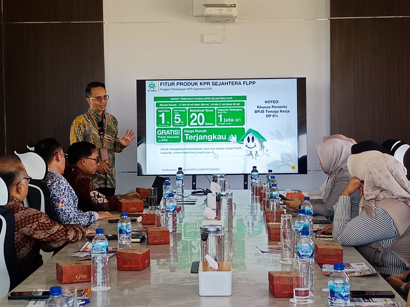 Kemnaker, Disnaker Batang, BP Tapera dan BNI Kolaborasi Salurkan KPR subsidi untuk pekerja di KITB Batang