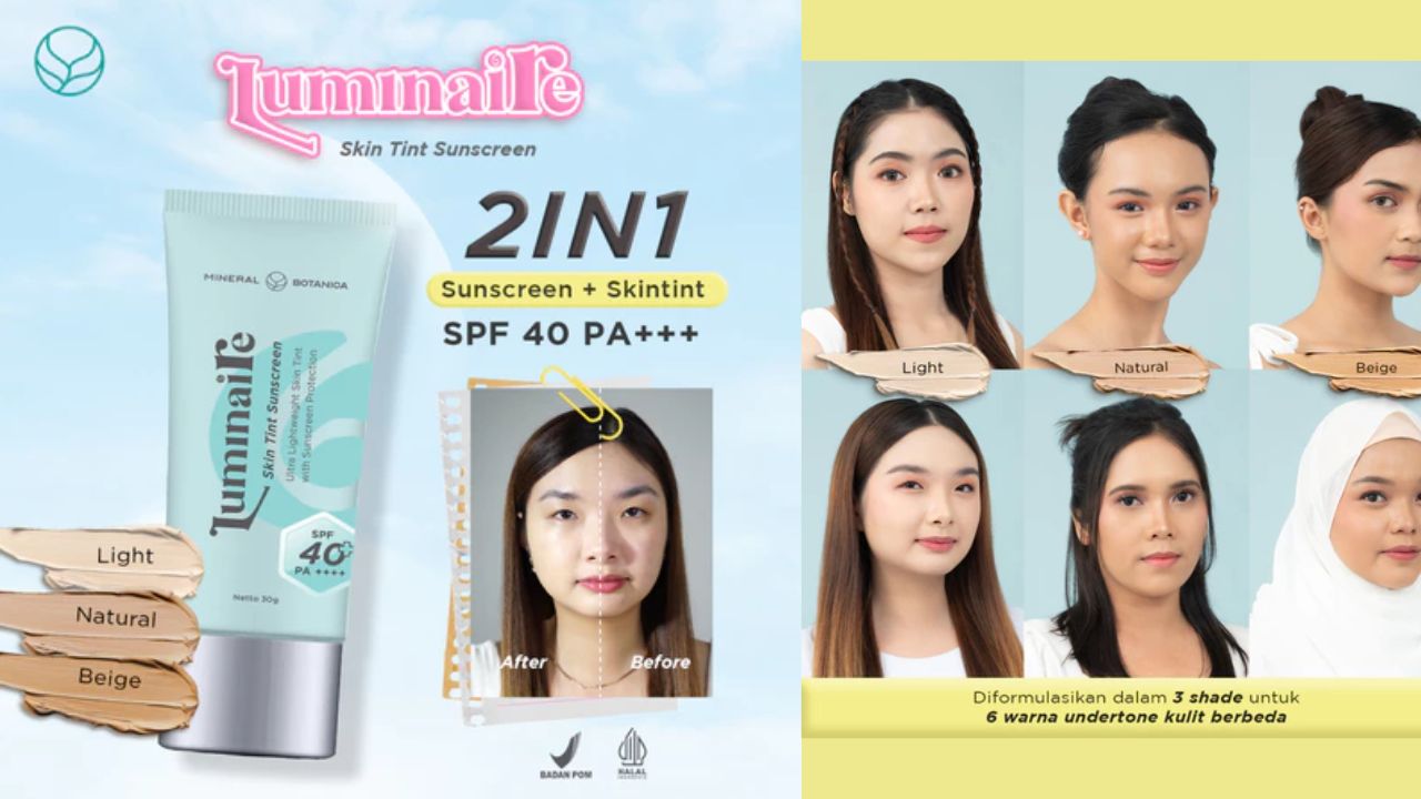 NEW LAUNCH! Review Mineral Botanica Luminaire Tinted Sunscreen SPF 40 PA+++, Bikin Cerah