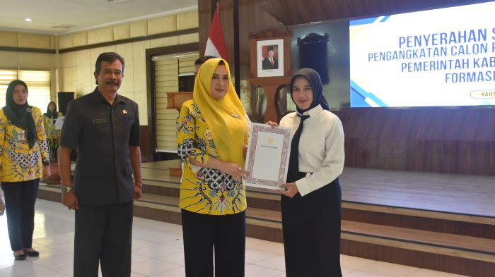 43 CPNS Pemkab Pekalongan Terima SK Pengangkatan, Sisihkan 1.480 Pelamar