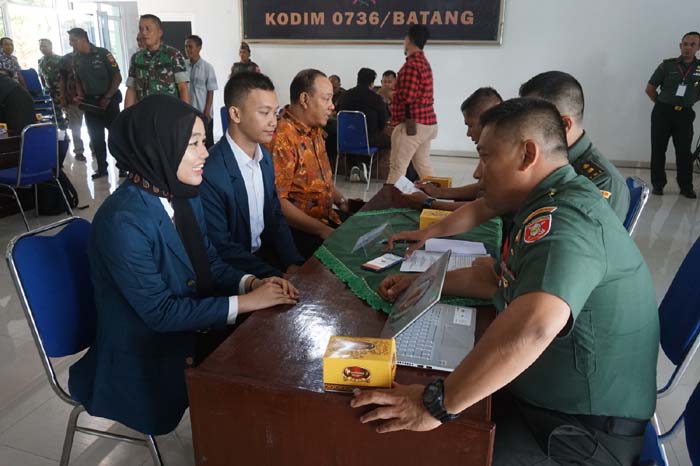 Belasan Perwira TNI Identifikasi Permasalahan di Batang