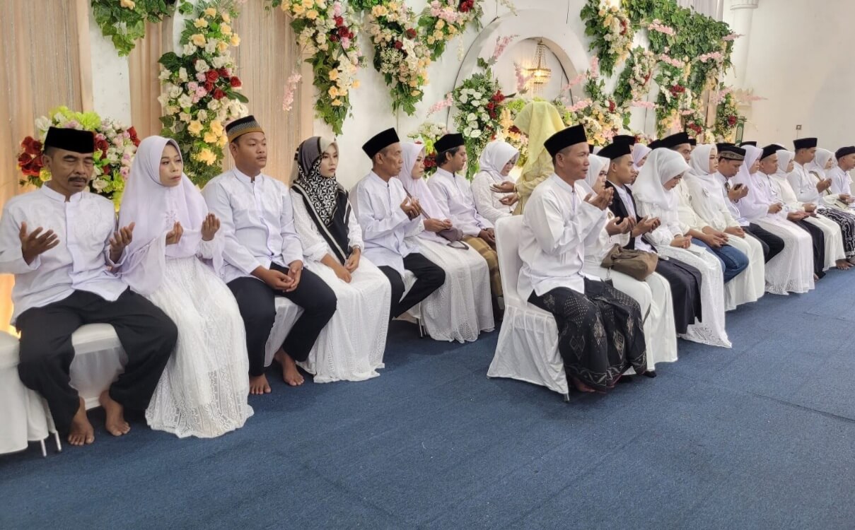 Meriahkan Maulid Nabi, 20 Pasangan Siap Ikuti Nikah Maulid di Kanzus Sholawat Pekalongan