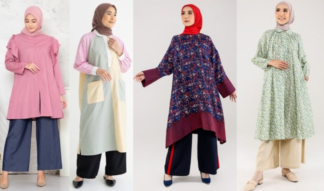 Tren Fashion Ramadan: Inspirasi Perpaduan Tunik dan Kulot yang Stylish dan Modis