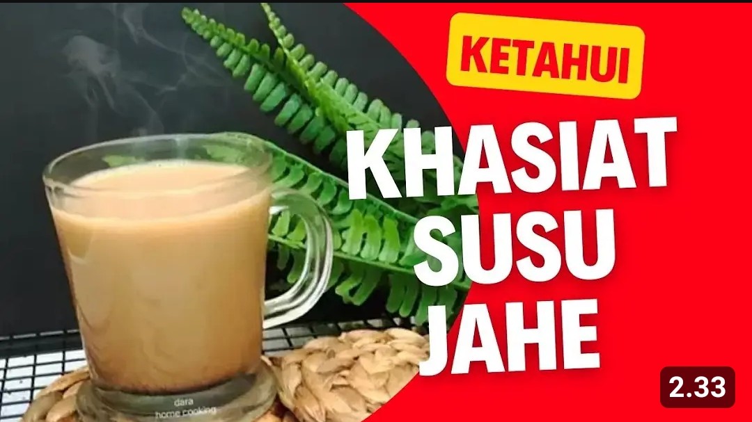 Fakta yang Mengejutkan! 5 Khasiat Minum Susu Jahe bagi Tubuh Kaya Antioksidan