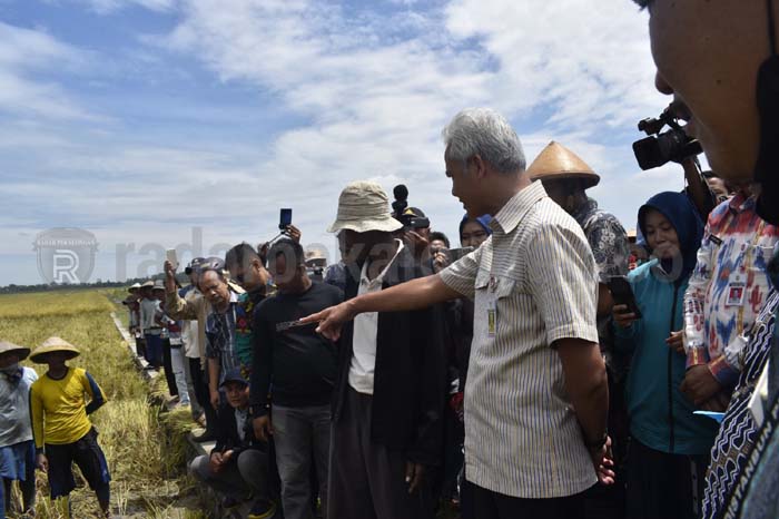 Petani Wadul ke Ganjar Soal Pupuk Bersubsidi