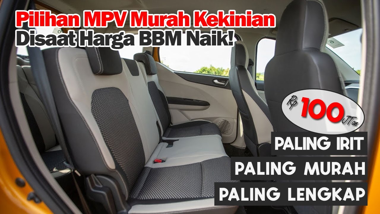 Serupa Daihatsu Sigra! 6 Rekomendasi Mobil MPV Bekas Murah yang Irit dan Nyaman untuk Mudik Lebaran 2024