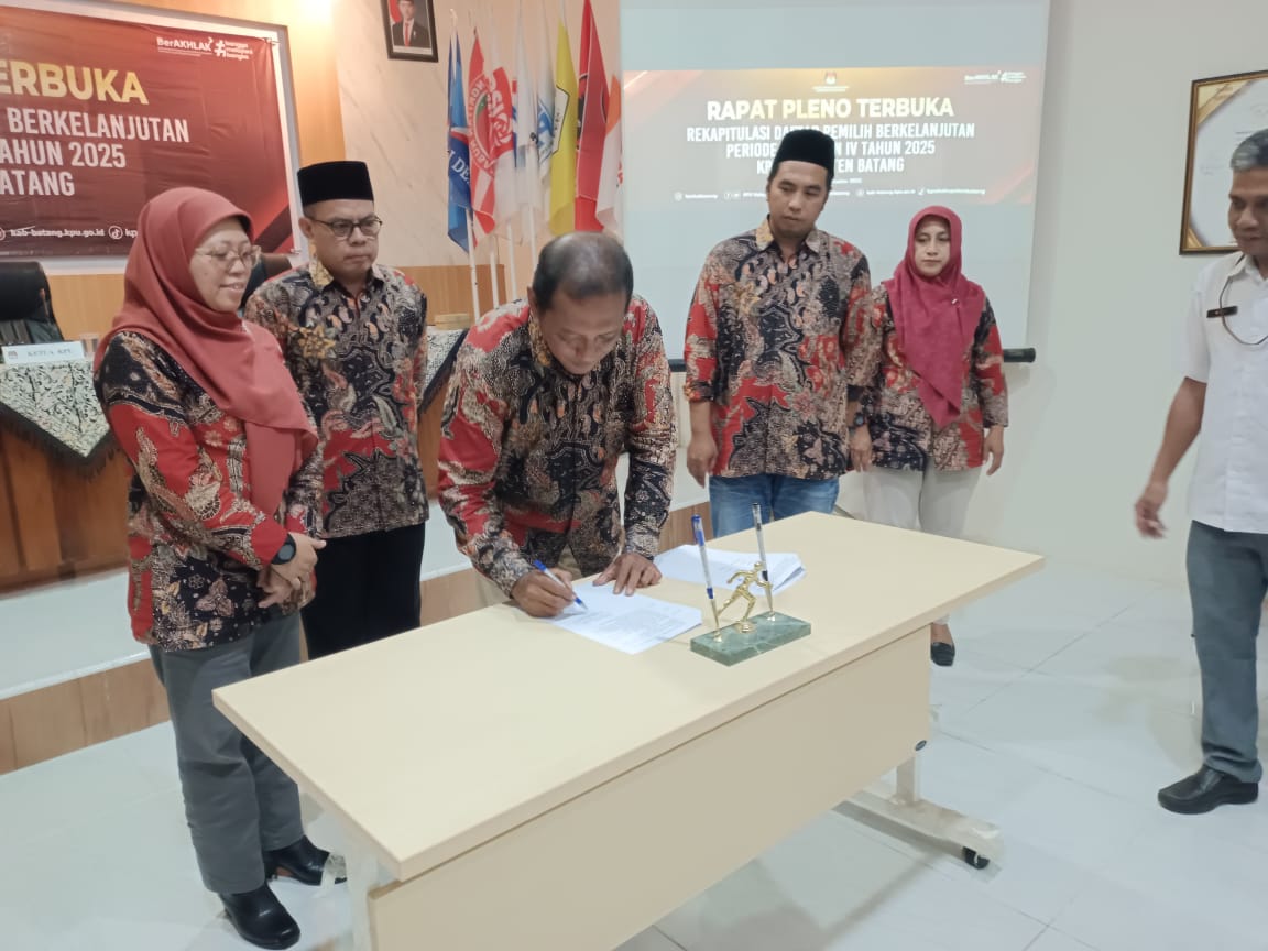 Mobilitas Penduduk Tinggi, KPU Batang Revisi Strategi Pemutakhiran Data Pemilih